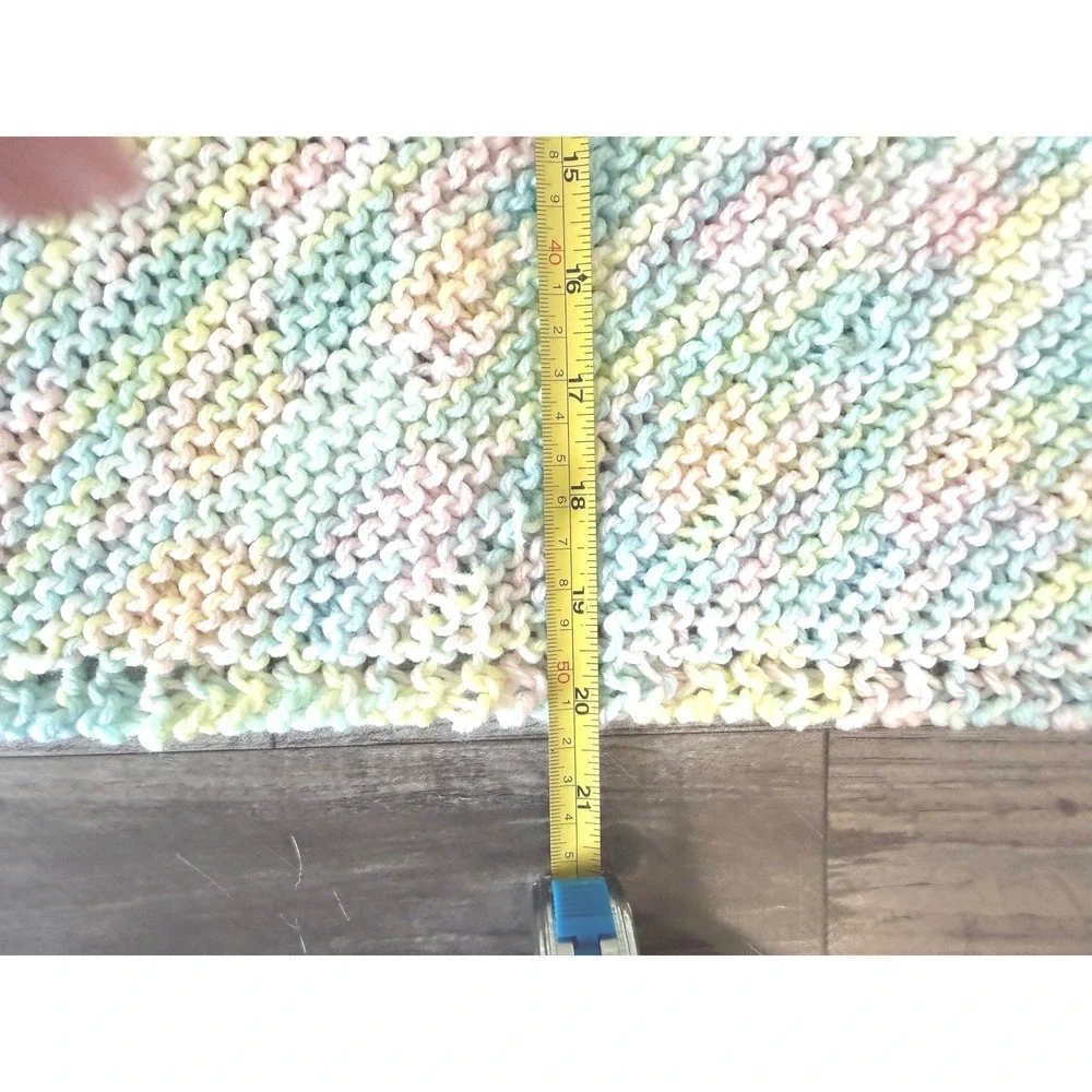 Handmade Newborn Baby Blanket Set Pastel Easter Shower Gift‎ 21